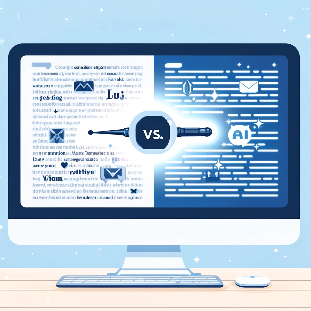 Before-and-after comparison of text formatting with an AI text formatter, highlighting clean, organized text on one side and messy, unstructured text on the other.