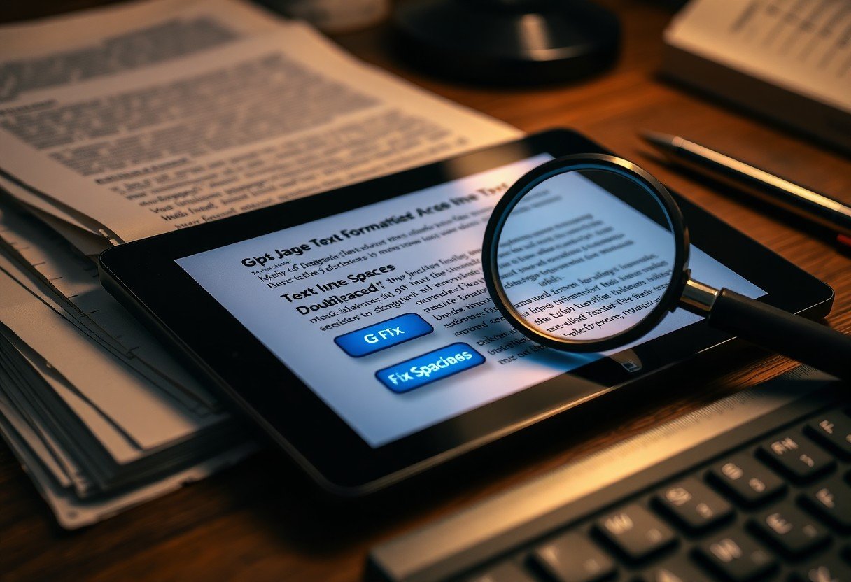GPT Text Formatter Tool - Remove Extra Spacing and Broken Layouts 1 gpt text formatter fix spacing and layouts nnp
